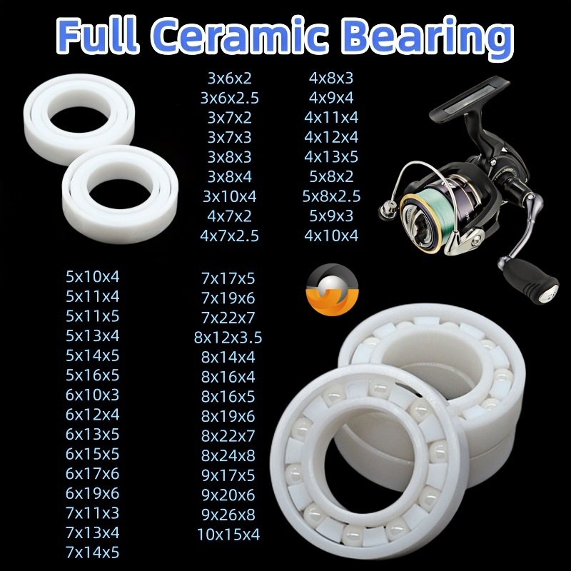 Fly Reel - 1 szt. MR84CE 4x8x3mm Łożyska ceramiczne