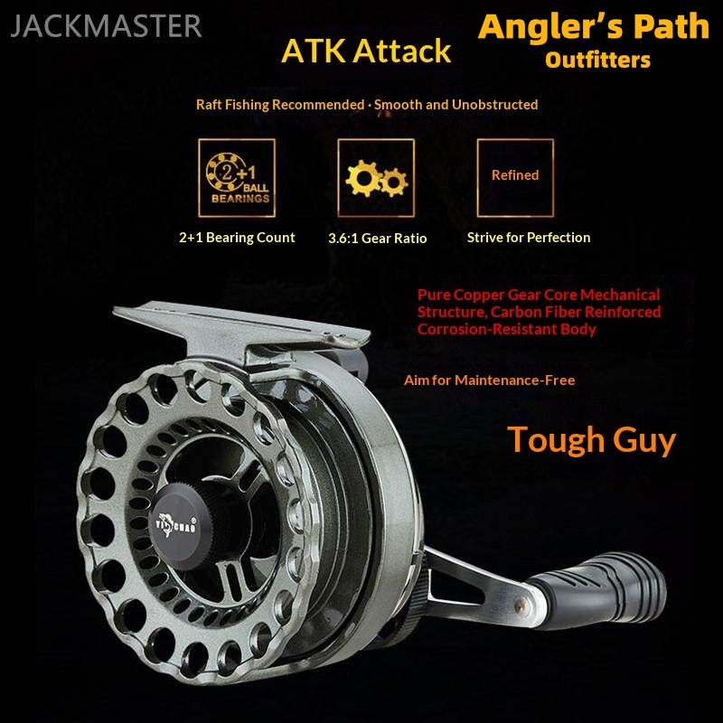 Ice Fishing Reel - Kołowrotek wędkarski YI CHAO Atk Raft,