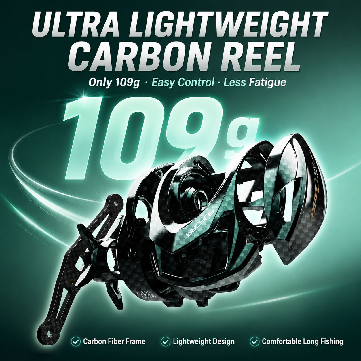 HASIDA Aurora AirCF Carbon BFS – Daiwa Reel Bg recenzja i cena