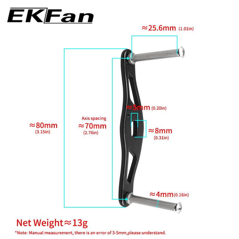 EKFan 80MM Aluminiowy Uchwyt K – Fly Reel recenzja i cena