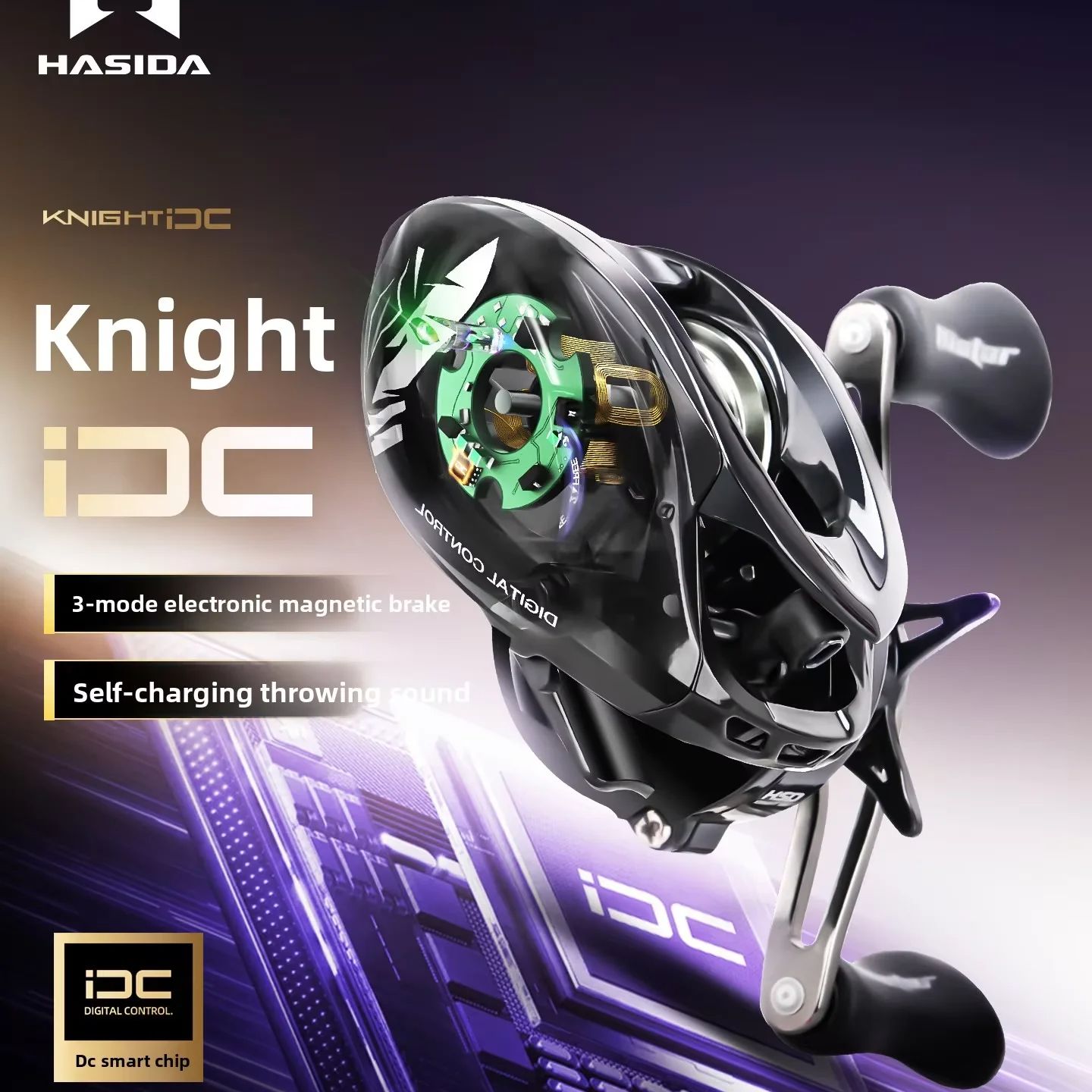 HASIDA Knight DC Kołowrotek Ba – Spincast Reel recenzja i cena